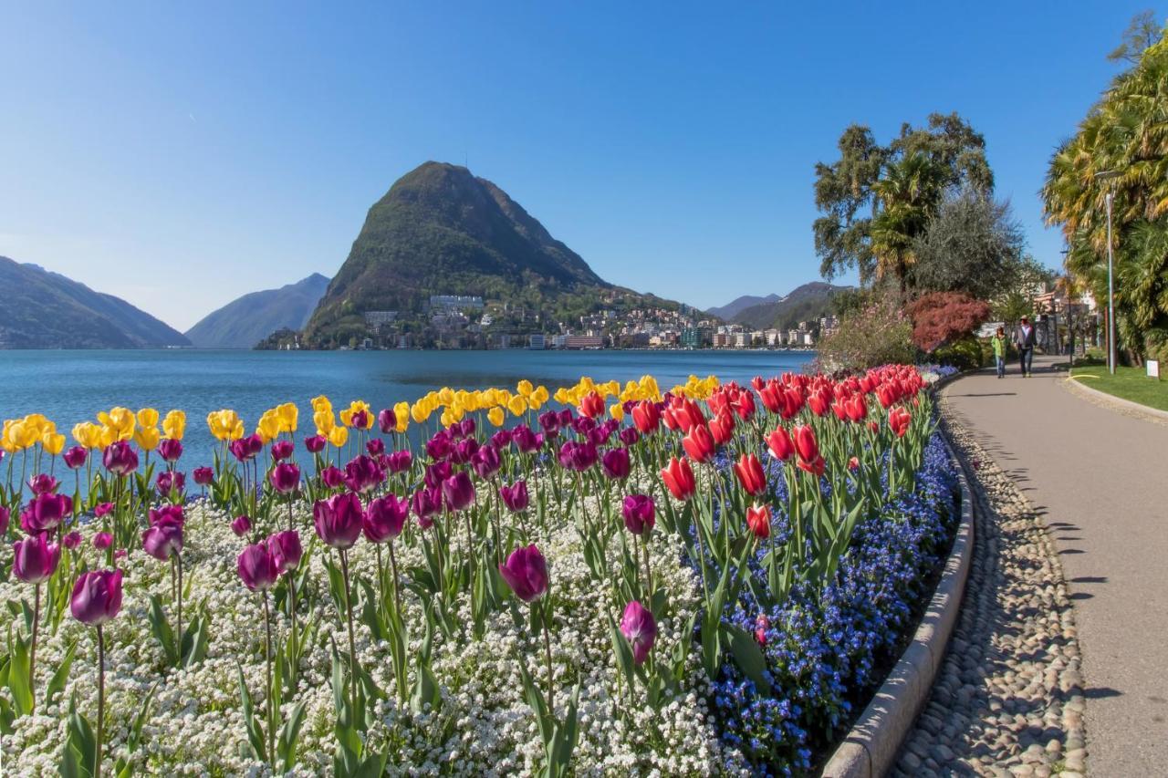 Boutique Apartments - Happy Rentals Lugano Exterior foto