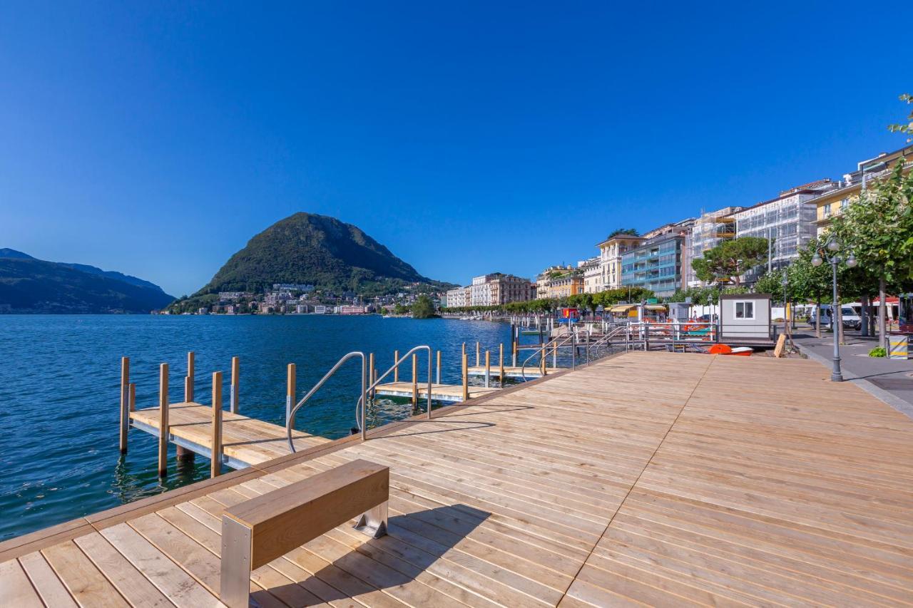 Boutique Apartments - Happy Rentals Lugano Exterior foto